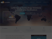 Tablet Screenshot of lenddo.com